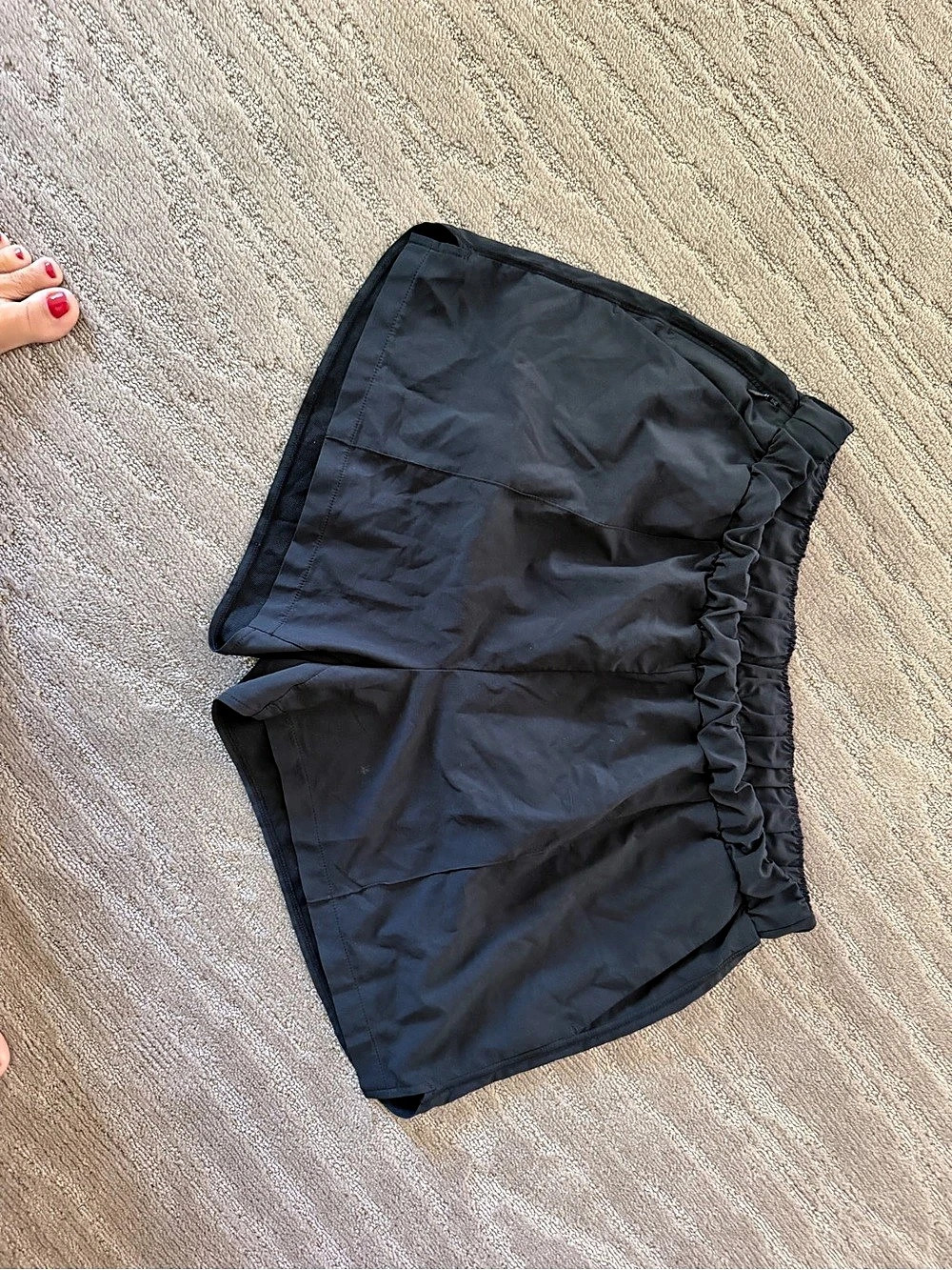 Zella Interval High Waist Flowy Shorts Athletic Shorts Black XLarge